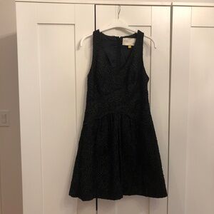 Small Dressy Little Black Lace Designer Leifsdottir Dress
